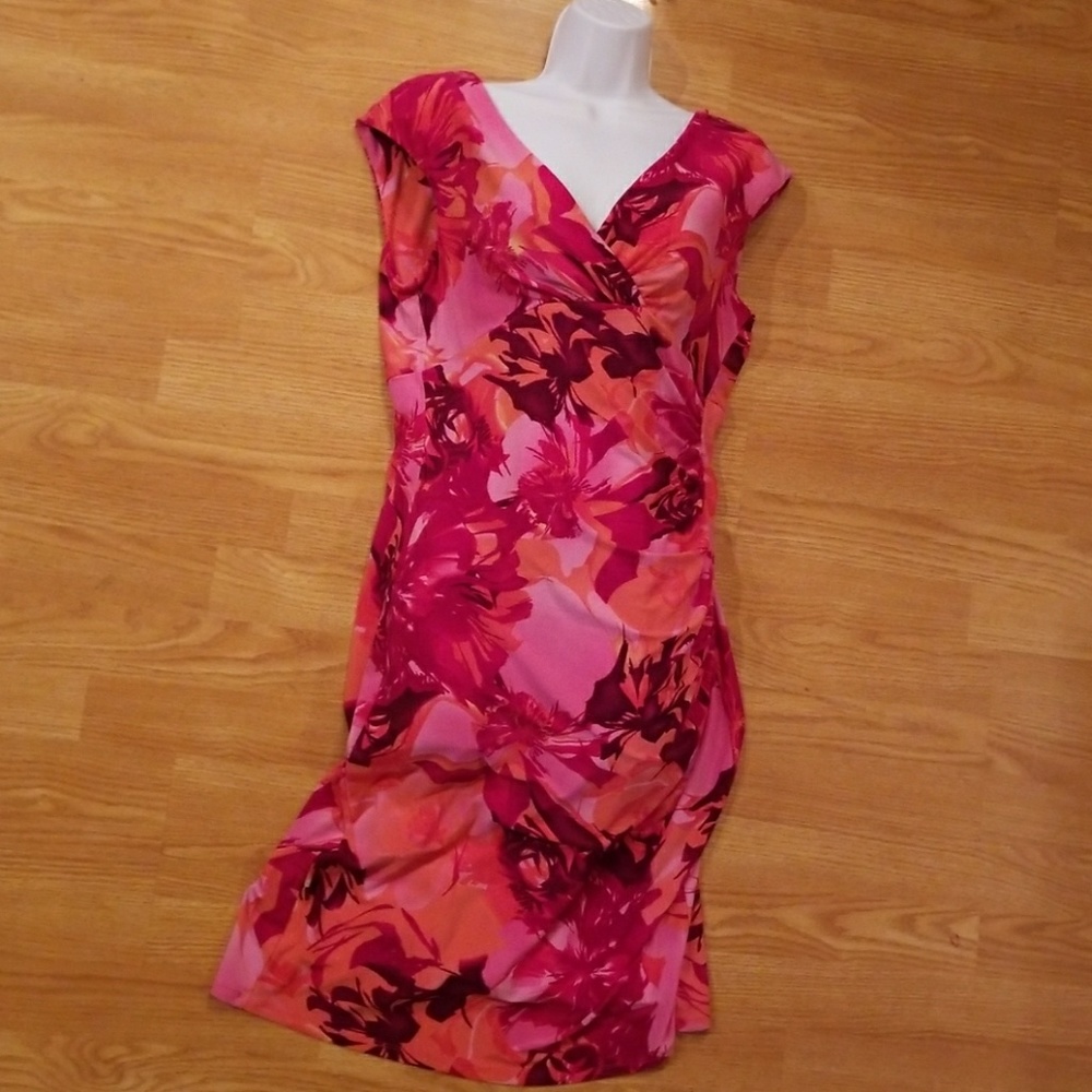 Womens Floral Print Dress